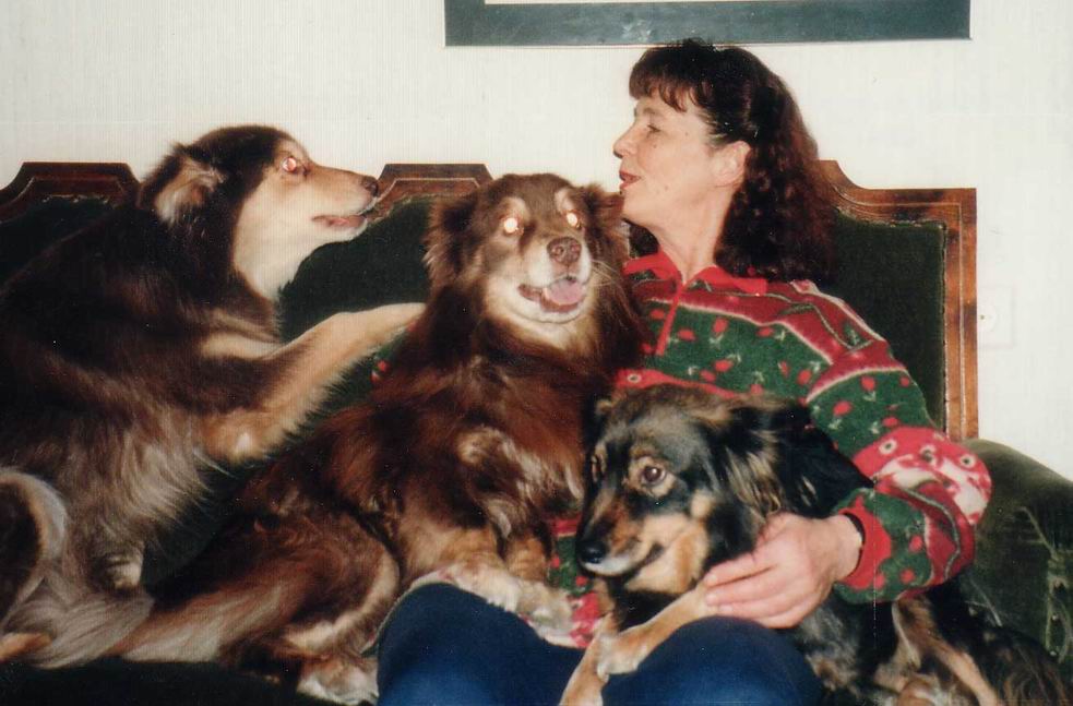 Tanta, Sirma, Polo ja Mirja,kuva Kai Siljander